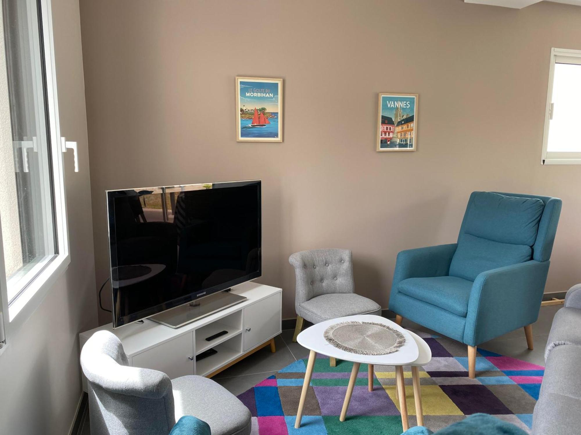 Maison de vacances à Sarzeau à 5 min de la plage à pieds Esterno foto